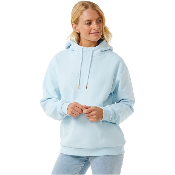 2024 Rip Curl Womens Premium Surf Hoodie GFEDU9 - Light Blue